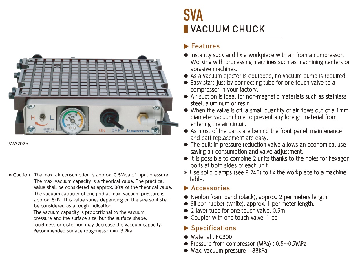 Ichiban Precision Sdn Bhd Supertool Supertool Vacuum Chuck